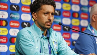 ماركينيوس يحذر لاعبي السامبا من الروح القتالية للاعبي باراجواي