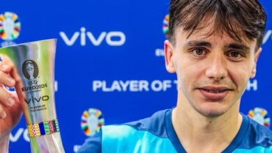 شابارينكو يفوز بجائزة أفضل لاعب بمباراة أوكرانيا وسلوفاكيا