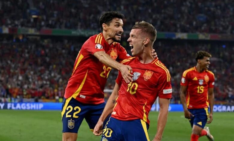 القنوات الناقلة لمباراة إسبانيا وإنجلترا في نهائي يورو 2024