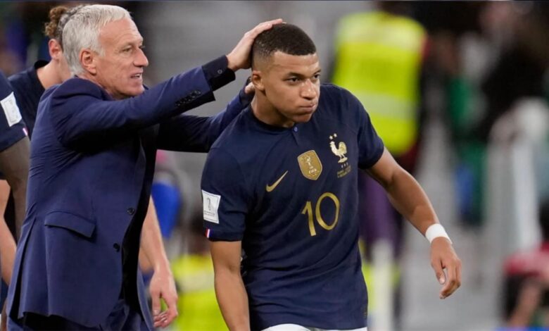 مبابي وديشامب